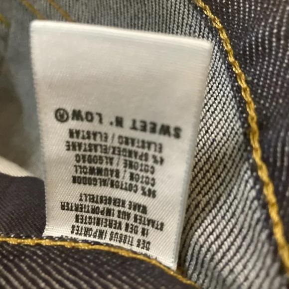 LUCKY BRAND Sz 12 Sweet & Low Denim Boot Cut  Mid-Wash Jeans - Picture 7 of 9